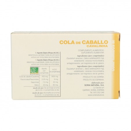 COLA DE CABALLO SORIA NATURAL (60 COMP.)