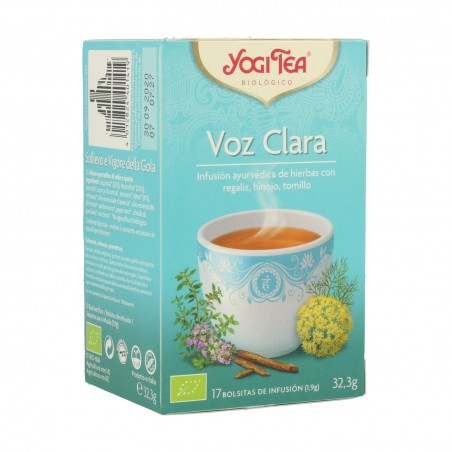 YOGI TEA VOZ CLARA 17 BOLSITAS (32,3 GR)