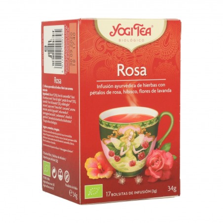 YOGI TEA ROSA 17 BOLSITAS (34 GR)