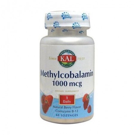 METHYLCOBALAMIN 1000 MCG KAL (SOLARAY) (60 COMPRIMIDOS)