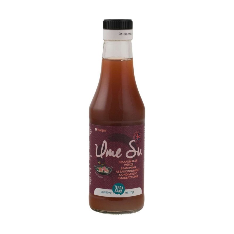 VINAGRE UME SU UMEBOSHI TERRASANA (250 ML) VINAGRE UME SU UMEBOSHI TERRASANA (250 ML)