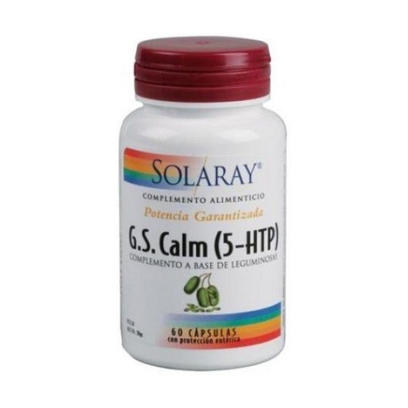 G.S. CALM (5-HTP) SOLARAY (60 CAPSULAS)