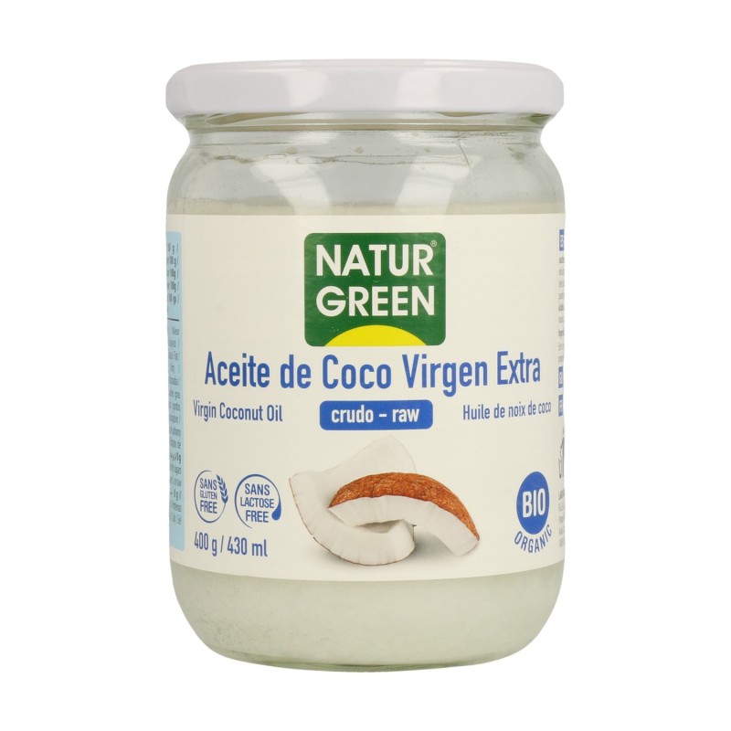 ACEITE DE COCO BIO NATURGREEN (400 ML)