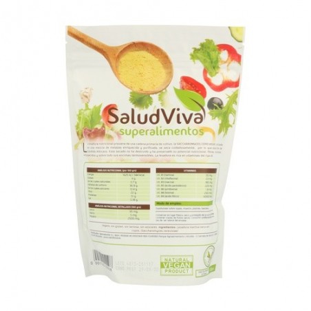 LEVADURA NUTRICIONAL S/G 125GR SALUD VIVA
